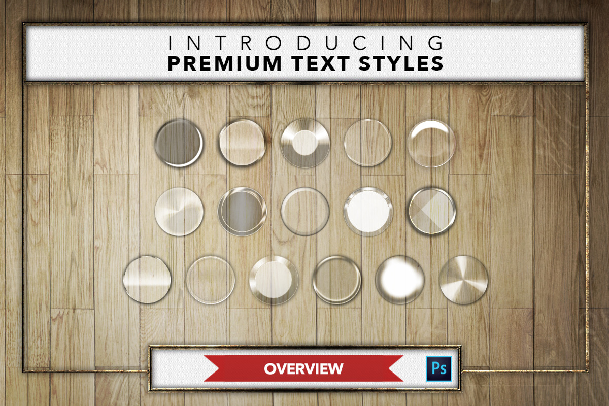Glass #1 - 16 Text Styles, a Layer Style Add-On by Jonas Stensgaard (Photo 19 of 19)