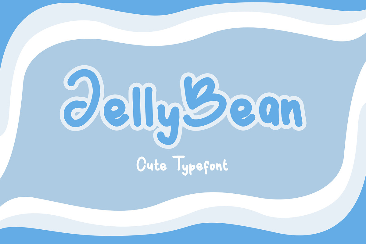 JellyBean || Cute & Playful Fonts