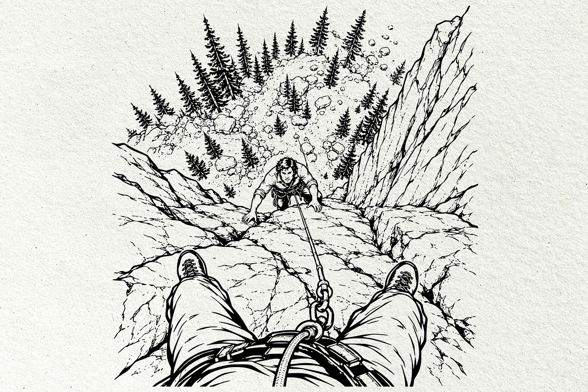 Rock Climbing Adventure Graphics, a Sport Illustration by DENIDigitalArtSudio (Photo 8 of 9)
