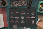 1207 Vintage Badge & Objects, a Branding & Logo Template by Toonsteb (Thumbnail 18 of 24)