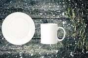 Christmas bundle Winter Mockups, a Cups & Container Mockup by VetalStock (Thumbnail 3 of 6)