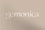 gemonica - experimental serif font, a Serif Font by Sensatype (Thumbnail 17 of 17)