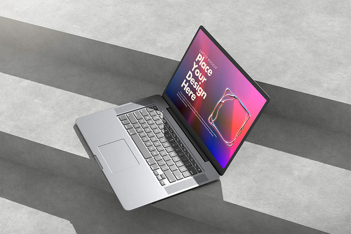 Laptop Mockup, an Android Mockup by Mockupnine (Photo 3 of 3)