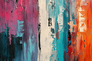 A close-up of multicolored abstract, a Photo by Pavel_design