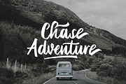 Briberra - Rough Bold Script, a Script Font by Sarid Ezra (Thumbnail 4 of 9)
