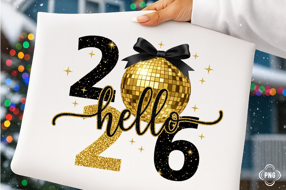 Trendy New Year Eve Png, an Illustration by SinaCreation (Photo 1 of 10)