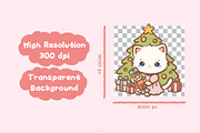 Ballerina Cat Nutcracker clipart, an Animal Illustration by Blumensdiary (Thumbnail 3 of 7)