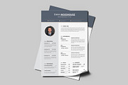 Resume/CV, a Resume Template by PixelStudio (Thumbnail 1 of 4)