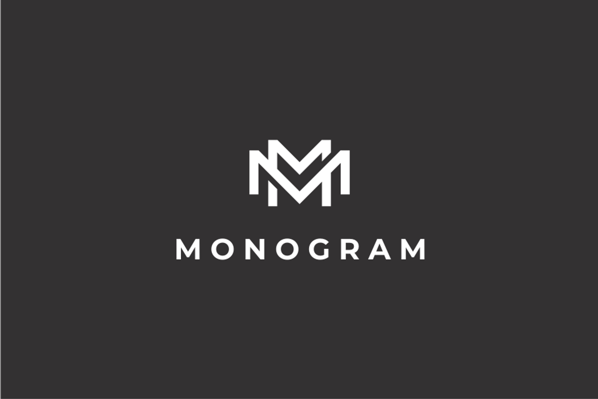 Monogram Letter M MM Logo Design, a Branding & Logo Template by johnkent (Photo 3 of 3)