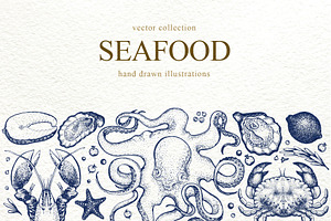 Seafood Vector Collection