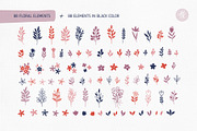 Floral Moons Celestial Vector Set, an Object Graphic by Alena Koval (Thumbnail 9 of 16)