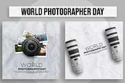 World photographer day template, a Social Media Template by Northfrom (Thumbnail 1 of 3)