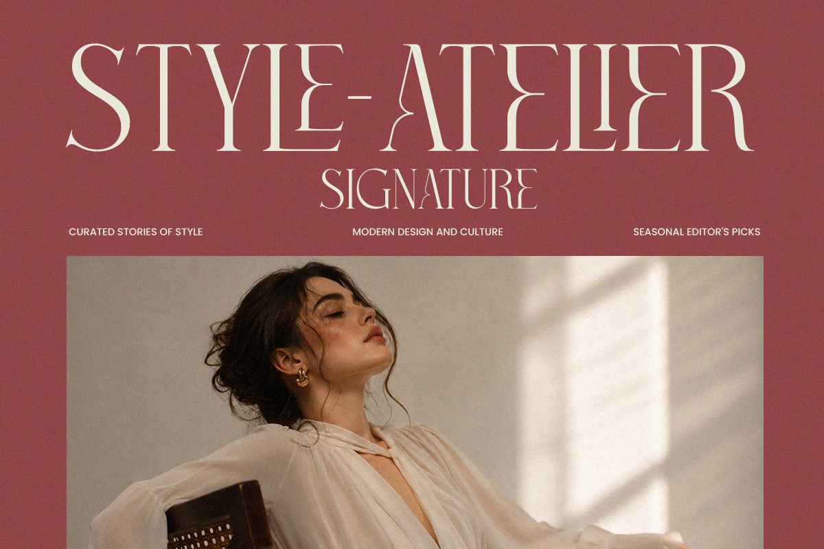 Chelvor - Stylish Ligature Serif, a Serif Font by RagamKata (Photo 5 of 10)