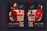 Be My Valentine Flyer Template, a Flyer Template by InTheSky15 (Thumbnail 1 of 2)