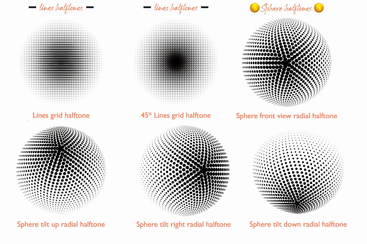 Radial halftone gradients for iPad, a Brush Add-On by Mona Ahmed (Photo 9 of 22)