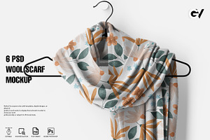Wool scarf Mockup Part 2