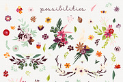 Possibilities - floral elements, a Decorative Illustration by Bloomart Studio (Thumbnail 6 of 6)
