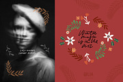 Christmas holiday houses & clipart, a Seasonal Illustration by Olia (Thumbnail 2 of 13)