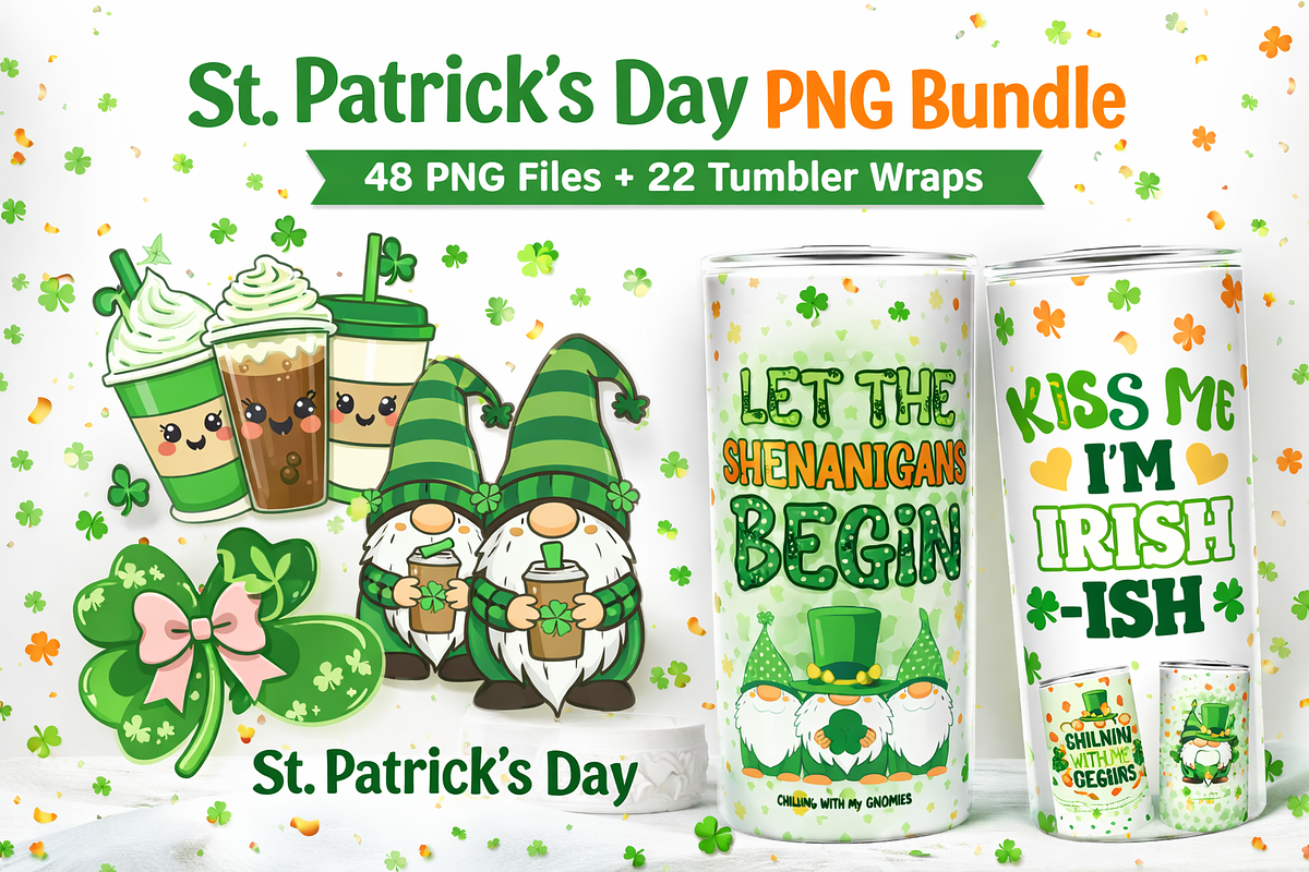 St. Patrick’s Day PNG Bundle, an Object Graphic by MIRoots Design Studio (Photo 1 of 5)