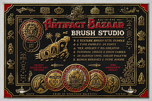 The Artifact Texture Brush Studio