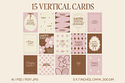 Happy Easter Card Templates Ai, PSD, a Card Template by Orca Design (Thumbnail 2 of 10)