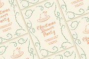 Hand Drawn Christmas Frames Bundle, a Seasonal Illustration by Ayya Studio (Thumbnail 3 of 13)