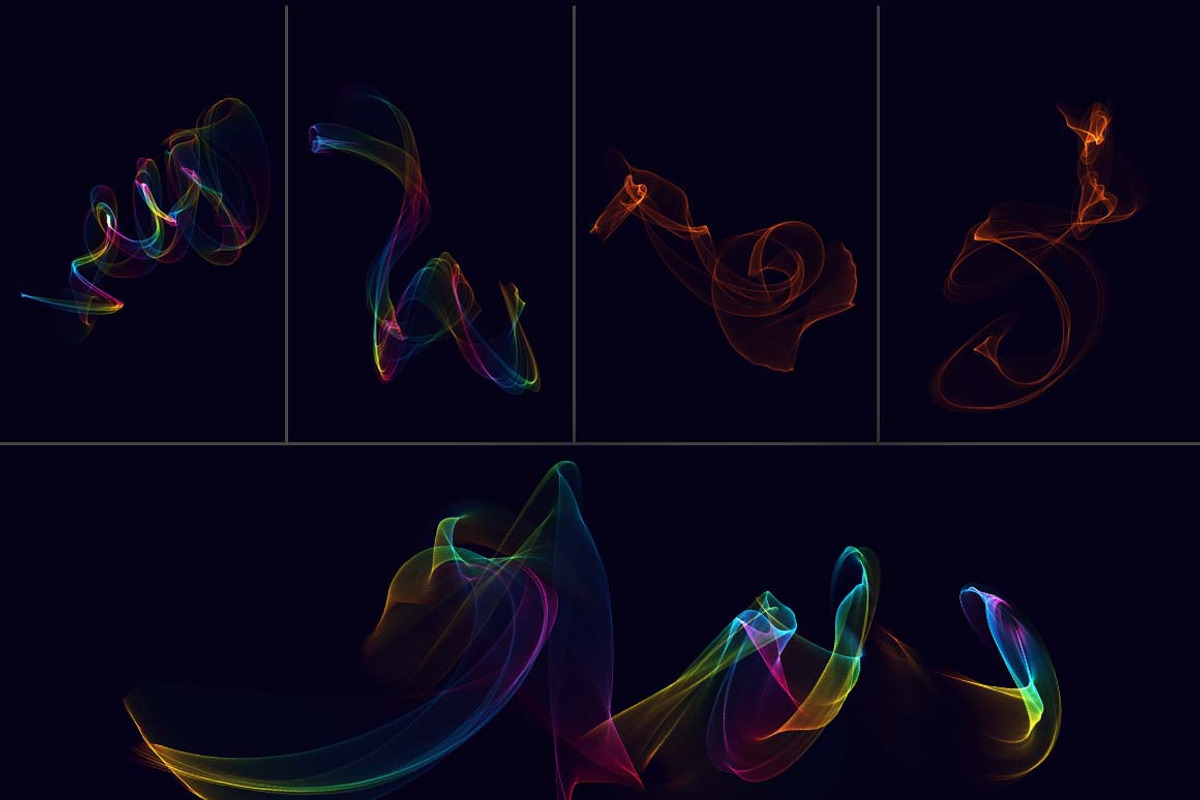 50 Abstract Smoke Transparent PNG, an Object Graphic by MRI STUDIO (Photo 7 of 15)