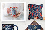 Taika: Big Folk Art Collection, an Animal Illustration by Busy May Studio (Thumbnail 10 of 14)