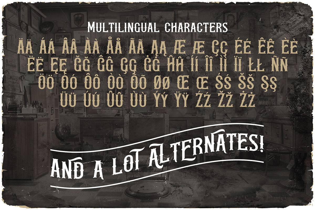 Craftman Vintage Label Font, a Serif Font by JumboDesign (Photo 5 of 6)