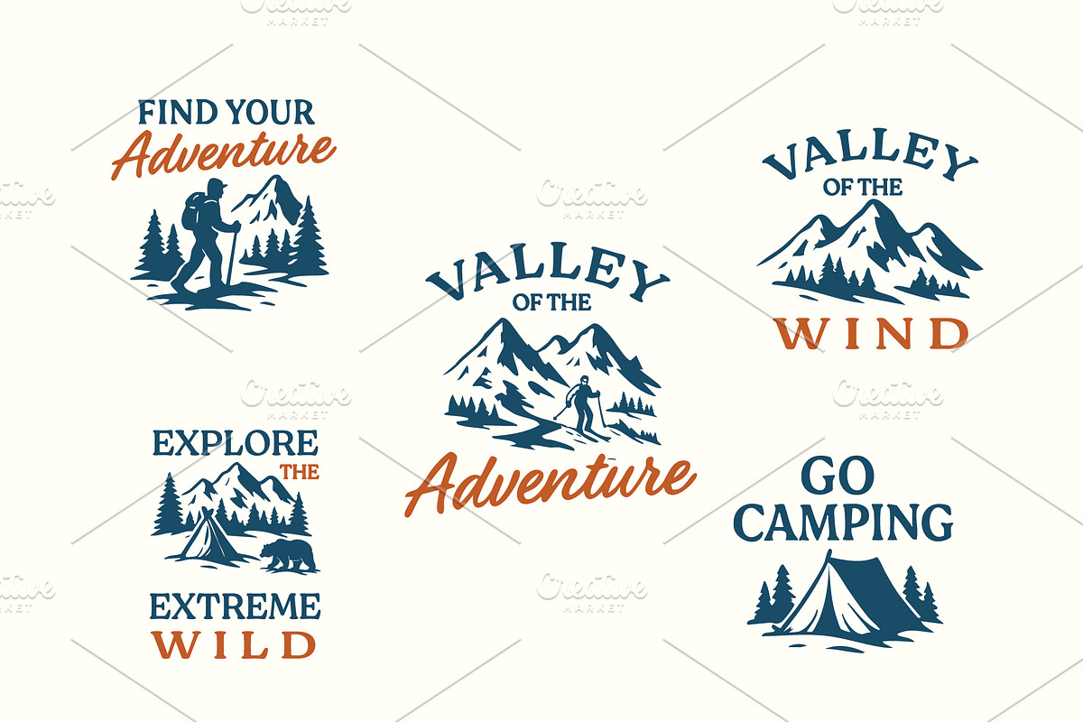 Outdoor Adventure illustration, an Object Graphic by e-artdesign (Photo 3 of 4)