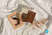 Modern & Minimalist Wedding Invite, an Invitation Template by StudioVonBraitenberg (Thumbnail 8 of 10)