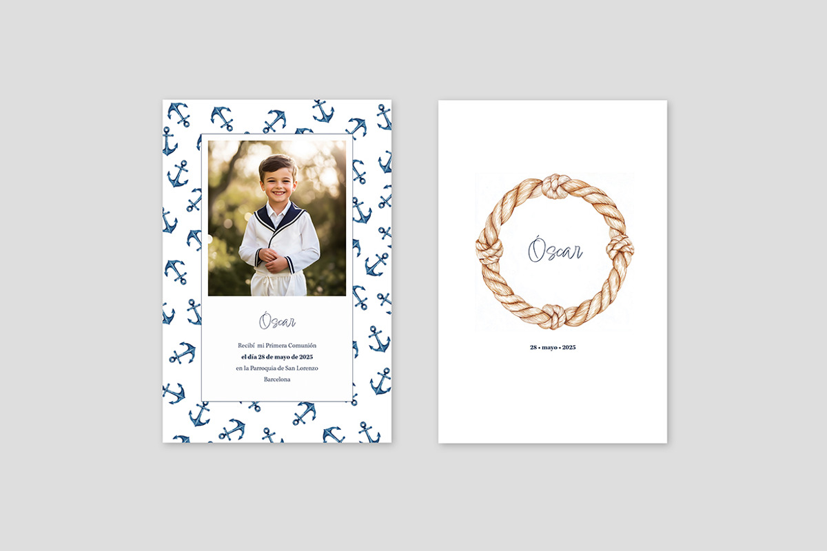 Watercolor Communion Invitation, a Print Template by McLittle Stock (Photo 3 of 3)