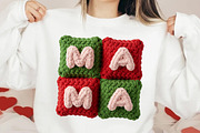Retro Knitted Valentine PNG, Pink Ma, an Illustration by DreamCafeArt (Thumbnail 2 of 8)