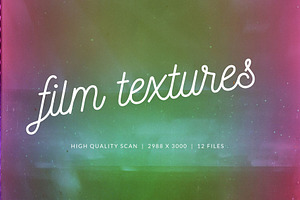 12 original vintage film textures