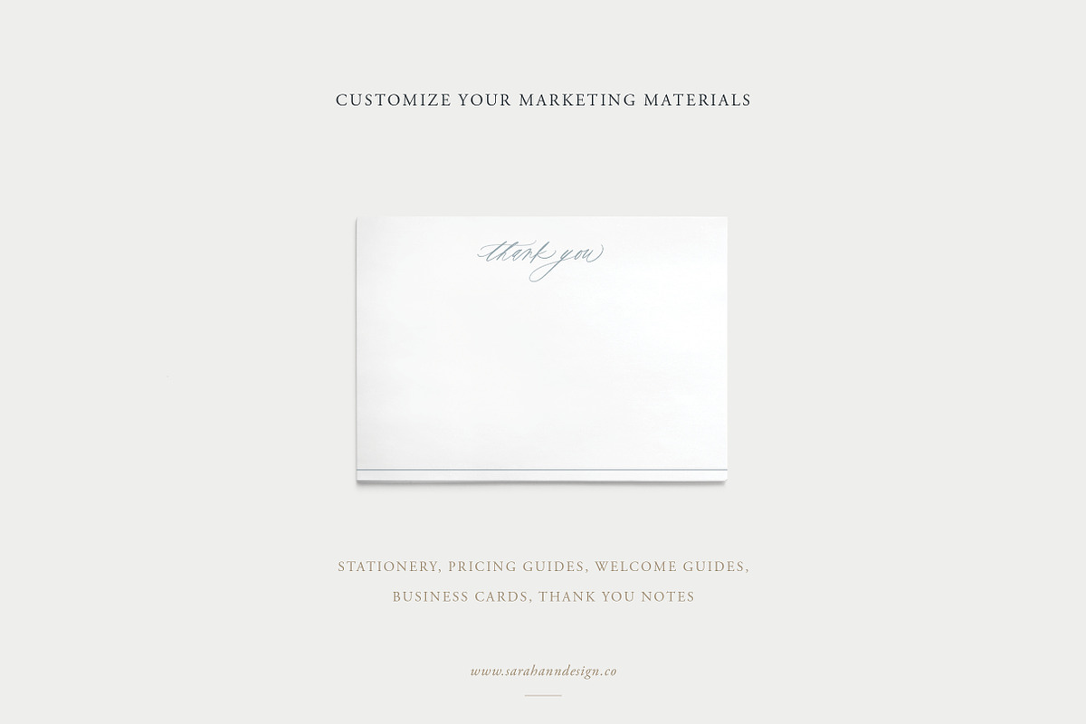 Calligraphy Vectors: Website Words, a Templates & Theme by Sarah Ann Design (Photo 6 of 7)