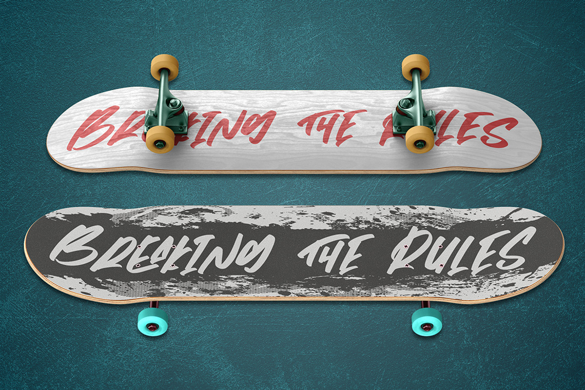 MightyStanwood - Urban Brush Font, a Script Font by AQR Studio (Photo 10 of 10)