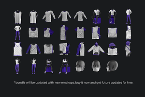 Stockware Apparel Mockup Bundle