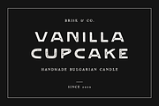 Rosebud - Vintage Letterpress Font, a Sans Serif Font by Graphicfresh (Thumbnail 2 of 8)