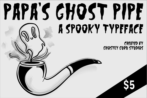 Papas Ghost Pipe - Typeface preview 2