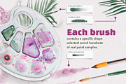 Wet & Dry Photoshop Brush Set, a Brush Add-On by Shoutbam (Thumbnail 3 of 10)