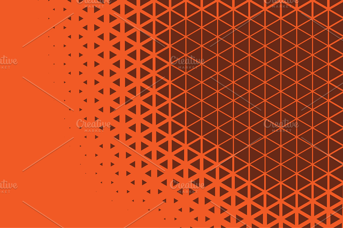Dynamic Triangles Pattern Background, a Pattern Graphic by shahsoft