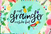 Font & Watercolor Bundle 92% OFF, a Font by Creativeqube Design (Thumbnail 12 of 28)