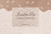 Meadow Notes Floral Backgrounds, a Background Graphic by DigARTbyHavroshka (Thumbnail 10 of 10)
