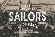 Sailors Font, a Sans Serif Font by vincentillustrator (Thumbnail 2 of 7)