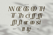 Astreva - Modern Serif Font, a Serif Font by Flawless And Co (Thumbnail 10 of 10)