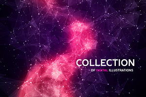 Abstract space backgrounds