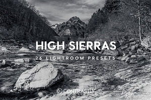 High Sierras Lightroom Presets