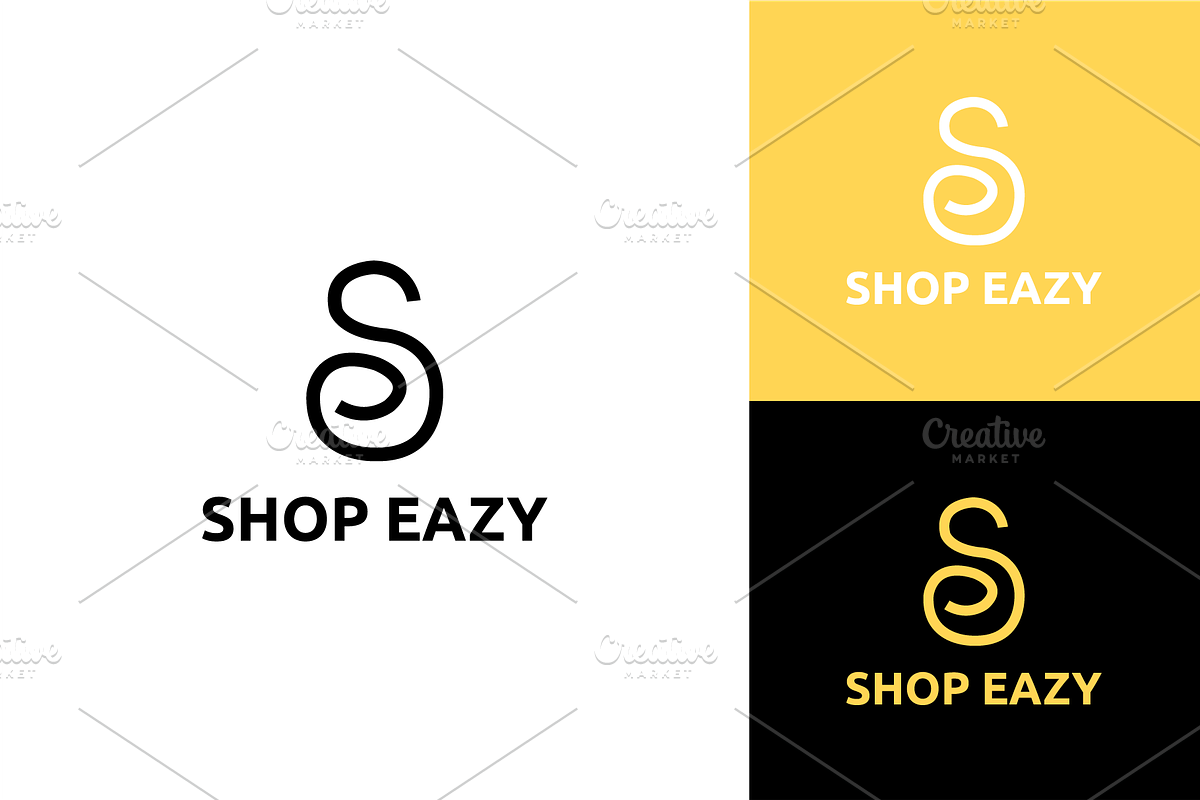 Shop Eazy Logo Letter S, a Branding & Logo Template by zaqilogo