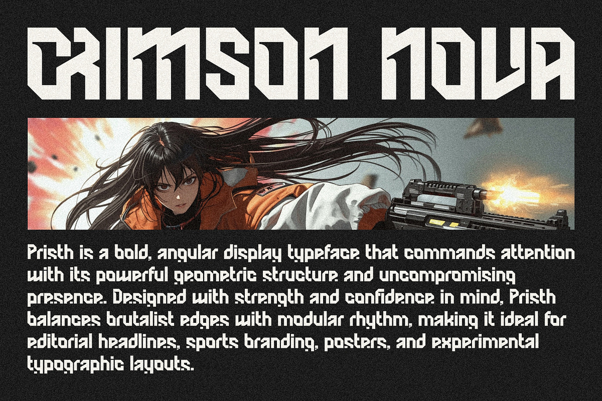 Pristh - Modern Logo Font, a Font by Eotype Studio (Photo 4 of 13)