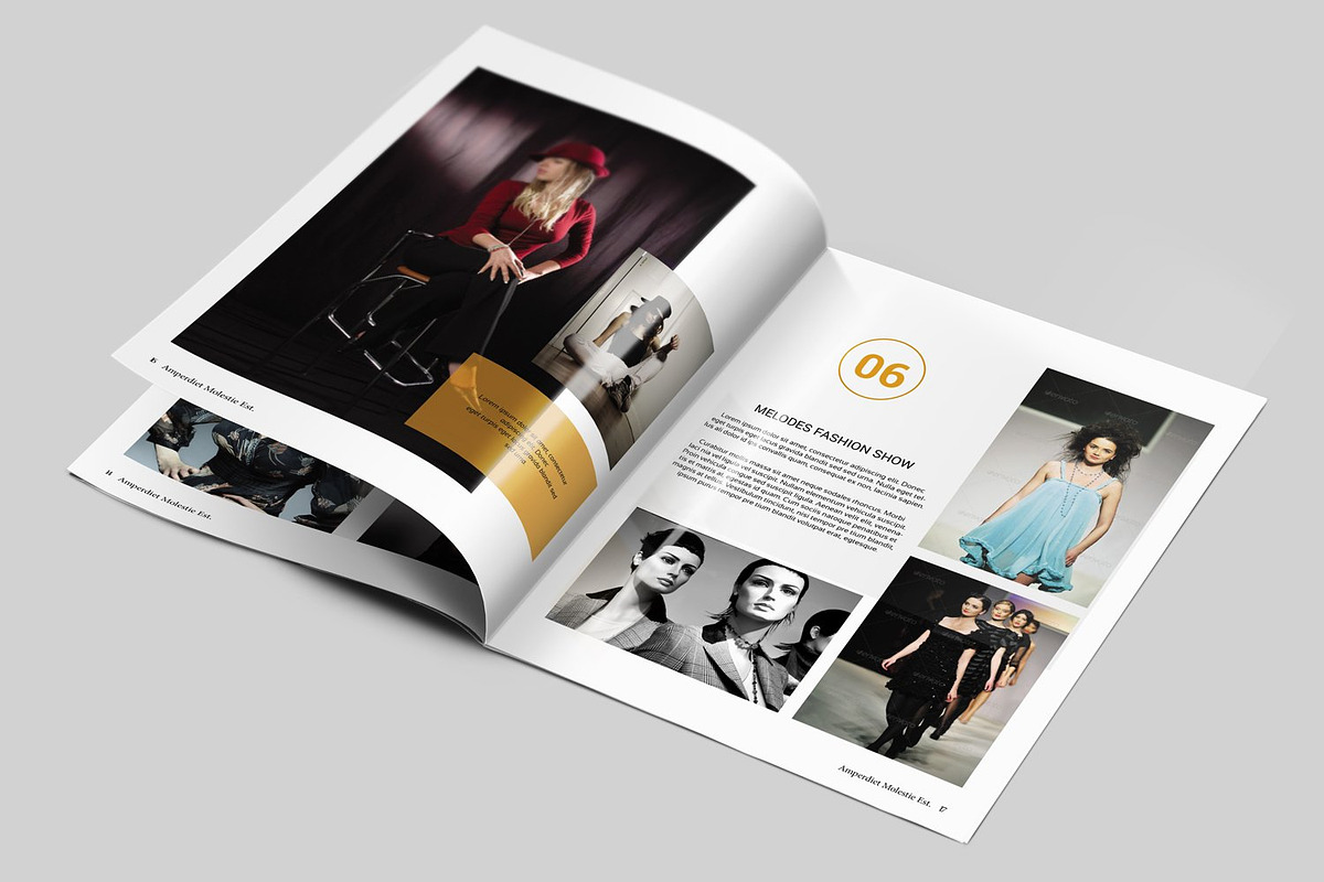 Fashion Lookbook Bundle, a Magazine Template by Template Shop (Photo 14 of 20)